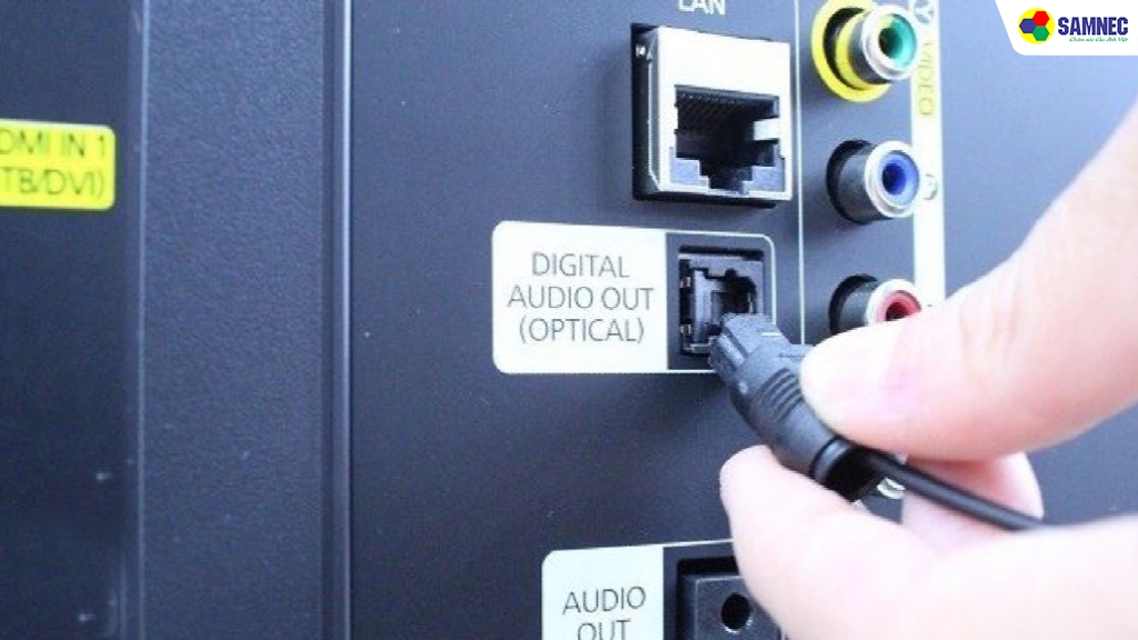 Chuyển âm thanh từ tivi Sony sang amply qua cổng Optical