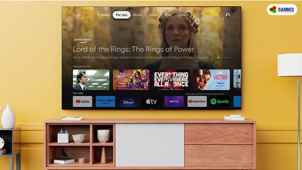 lưu ý khi mở tivi Sony không cần điều khiển