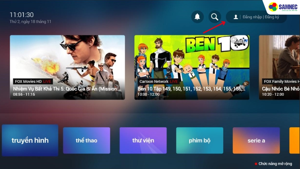 Đăng ký tài khoản FPT Play