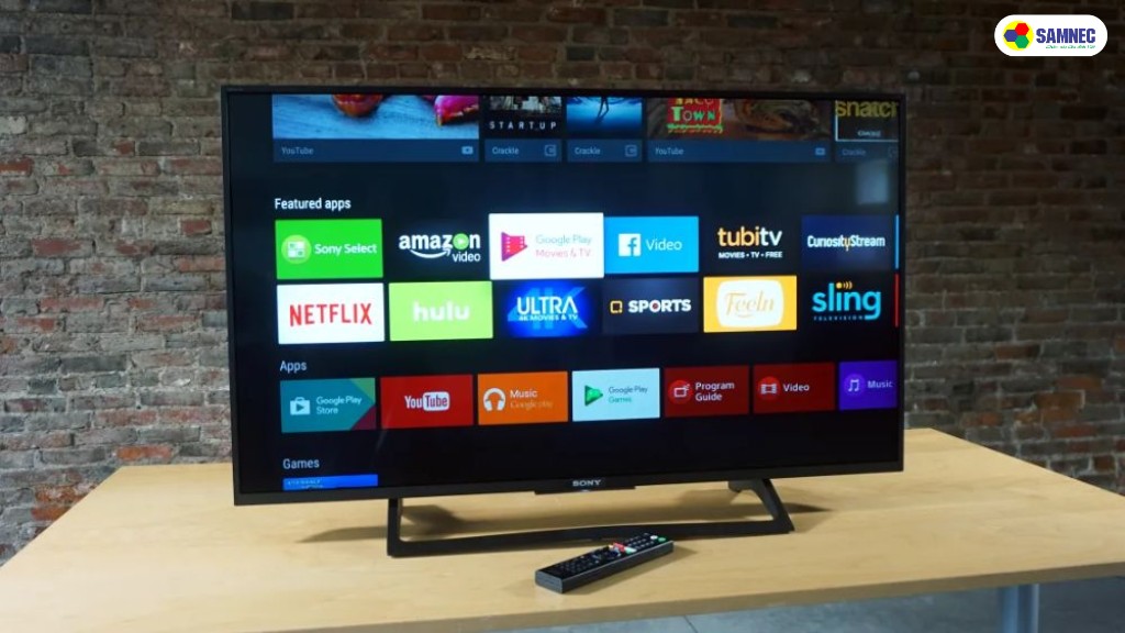 Lưu ý trước khi truy cập vào web trên tivi Sony