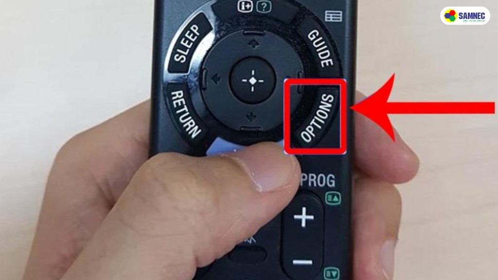 Nếu thanh địa chỉ không hiển thị trên tivi