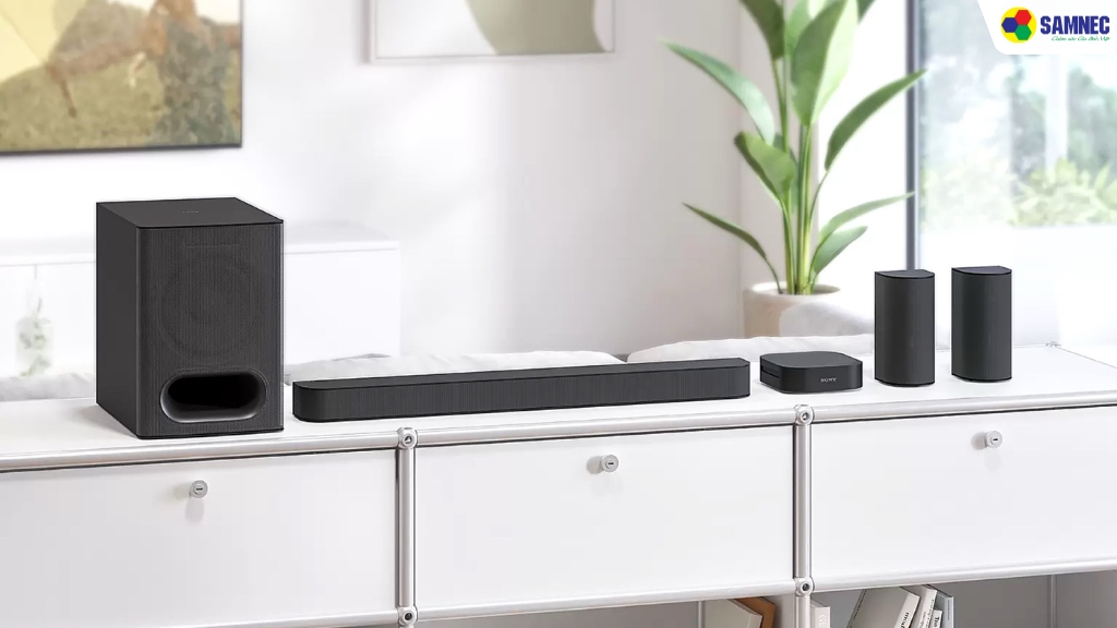 Thiết kế loa Sony Bravia Theatre Bar 6 và Bravia Theatre System 6