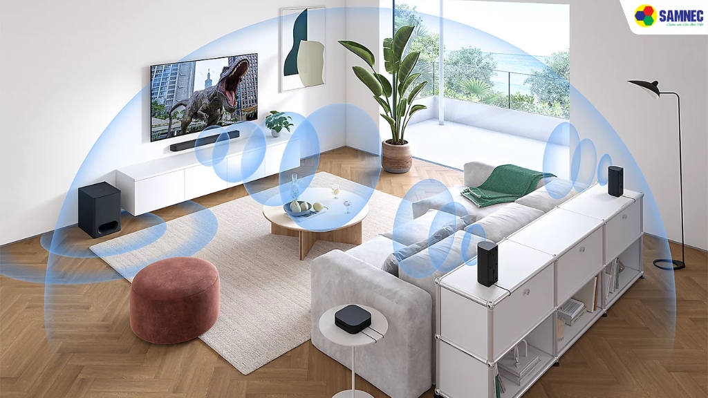 Công nghệ âm thanh vòm ấn tượng