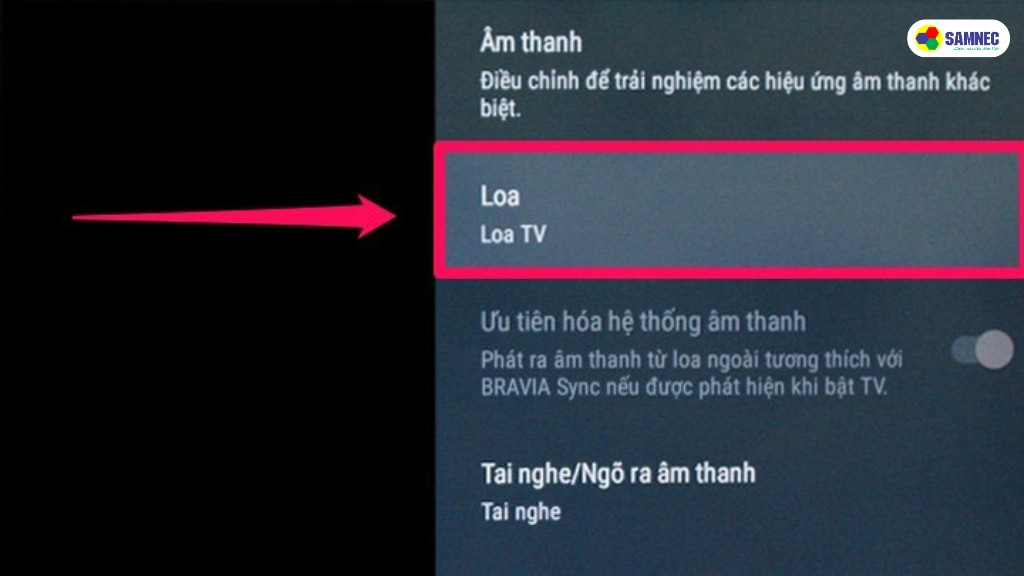 Kiểm tra các cài đặt âm thanh