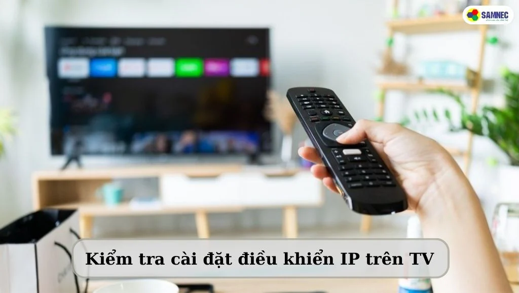 kiểm tra cài đặt điều khiển ip khi không kết nối được wifi
