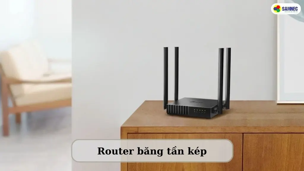 router mạng băng tần kép 