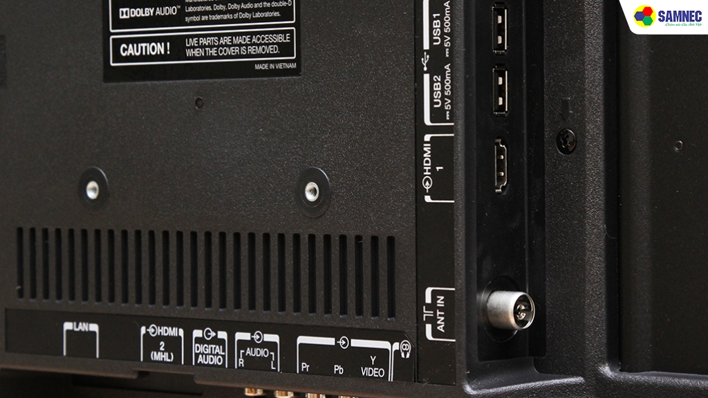 Kết nối iPhone với tivi Toshiba thông qua cổng HDMI