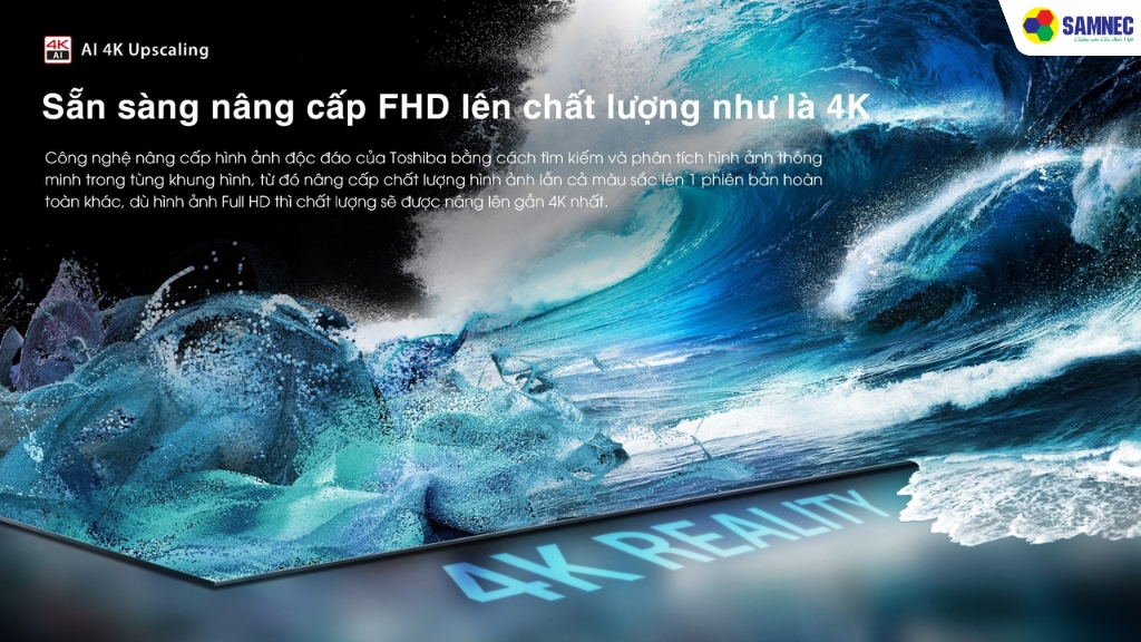 Công nghệ nâng cấp hình ảnh AI 4K Upscaling