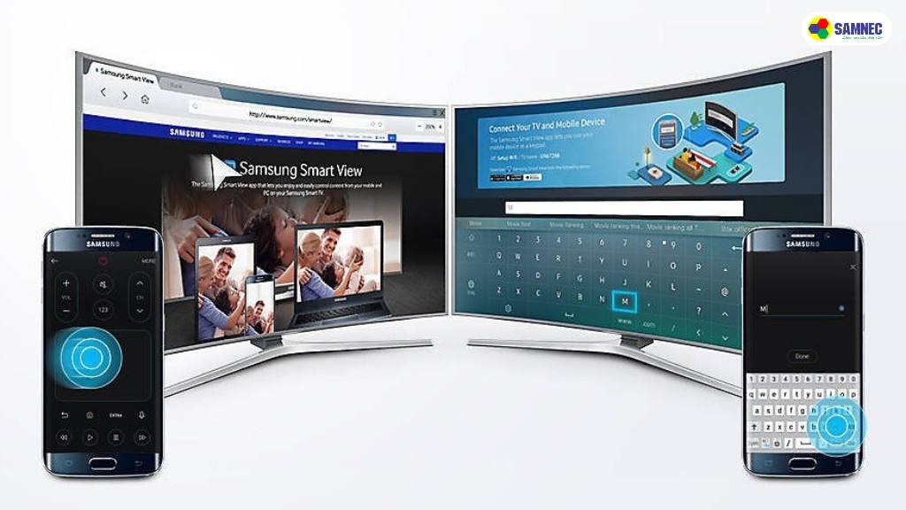 Ứng dụng Samsung Smart View điều khiểnTivi Samsung
