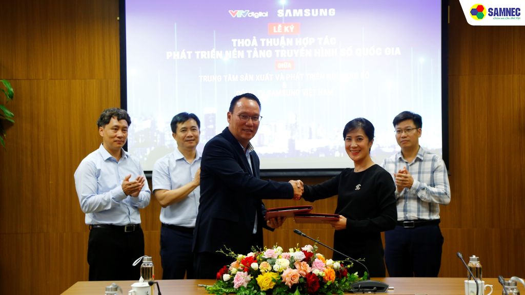 Ứng dụng VTVgo sẽ được tích hợp sẵn trên tivi Samsung vào 2025