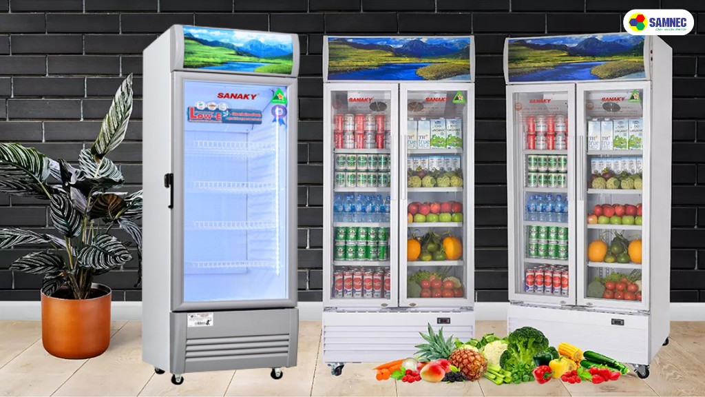 Nên mua tủ mát 1 cánh hay 2 cánh