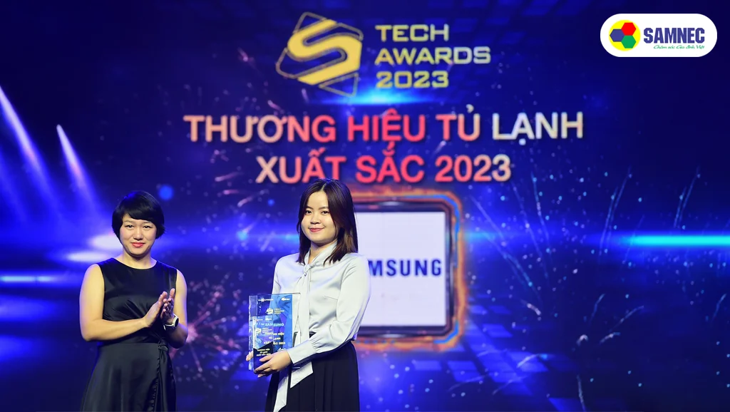 Samsung được vinh danh Thương hiệu tủ lạnh xuất sắc