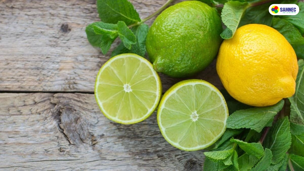 cách khử mùi hôi tủ lạnh bằng chanh