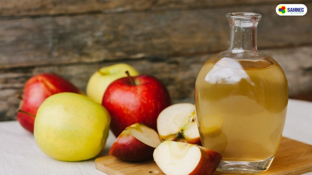 khử mùi tủ lạnh bằng giấm