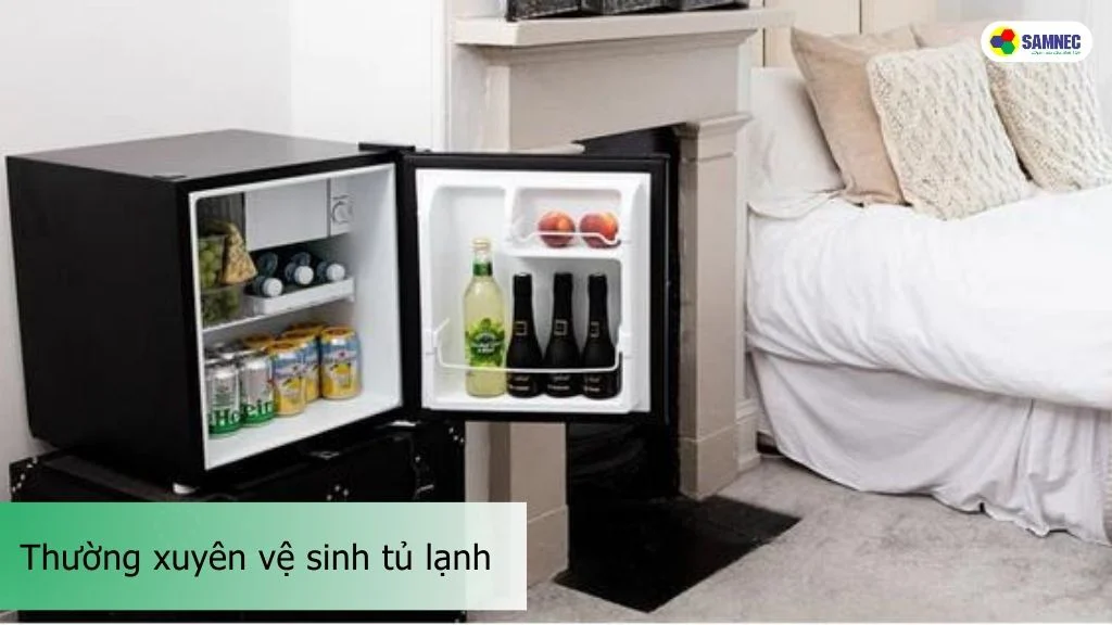 thường xuyên vệ sinh tủ lạnh