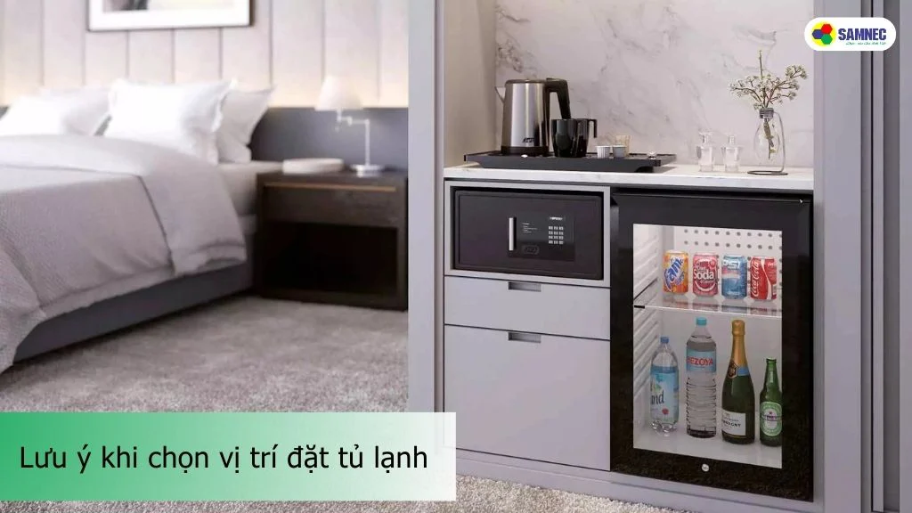 lưu ý khi để tủ lạnh trong phòng ngủ
