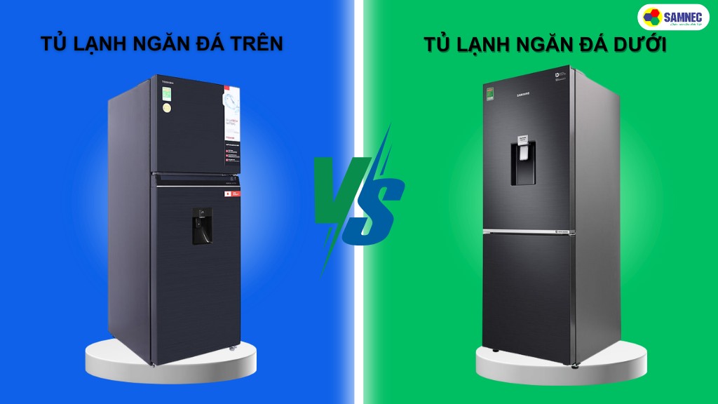 Giải đáp thắc mắc: Nên mua tủ lạnh ngăn đá trên hay dưới?