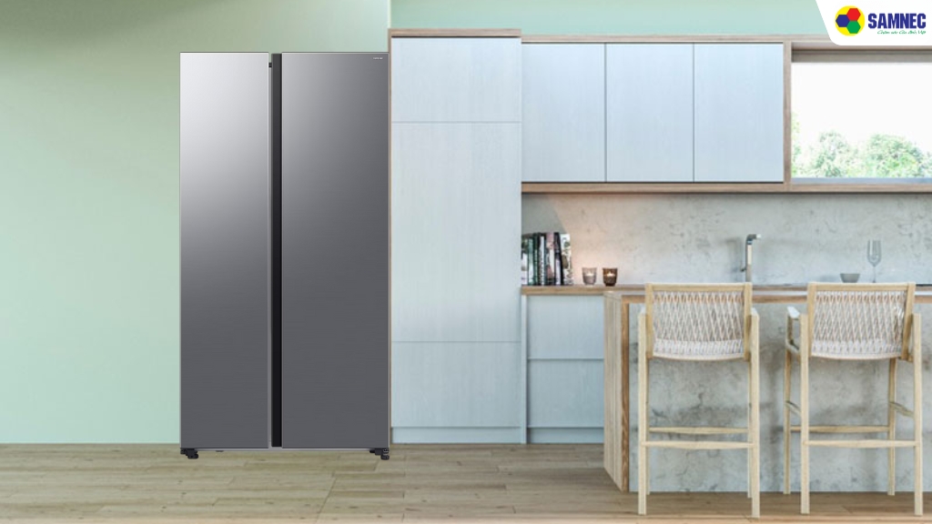 Tủ lạnh Side By Side 655 lít Samsung RS70F65Q3TSV