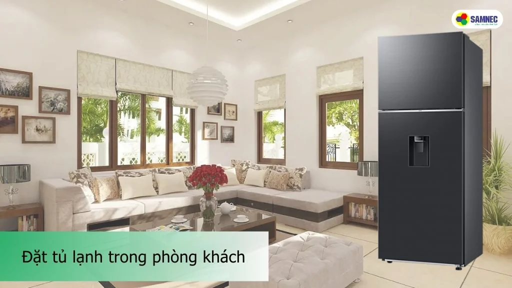 để tủ lạnh hướng nào thì tốt trong phòng khách