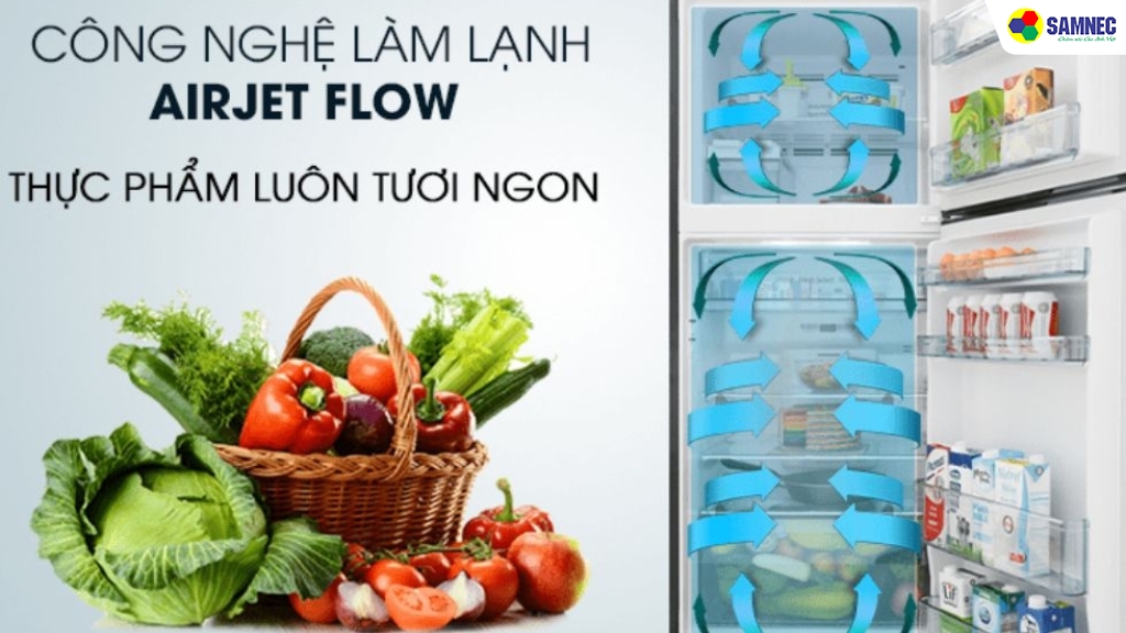 Đặc điểm của công nghệ Air Jet Flow