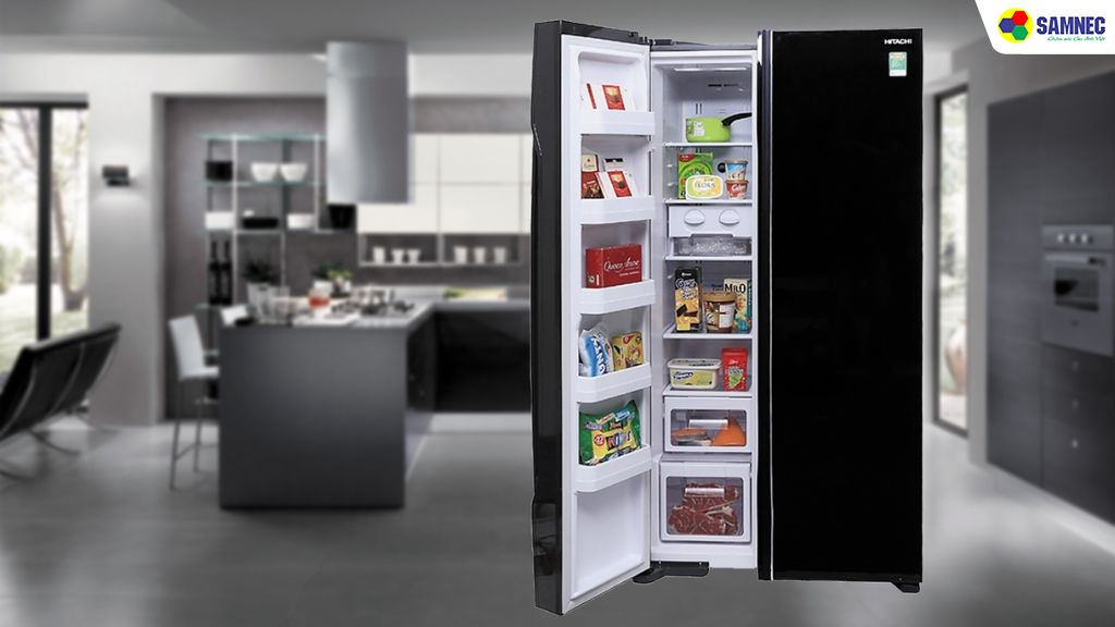 tủ lạnh Hitachi side by side