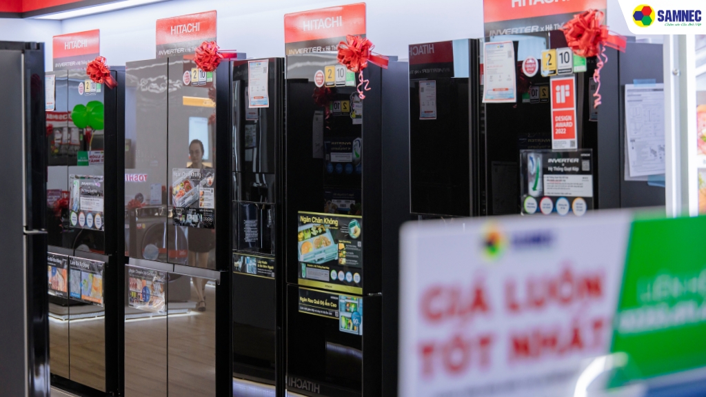 Mua tủ lạnh Hitachi chính hãng, giá tốt tại Điện máy Samnec