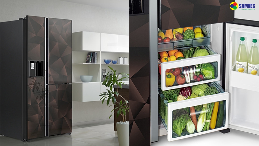 Sắp xếp lại thực phẩm trong tủ