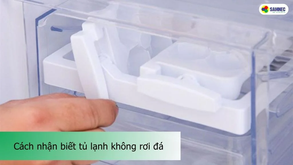 cách nhận biết tủ lạnh hitachi không làm rơi đá