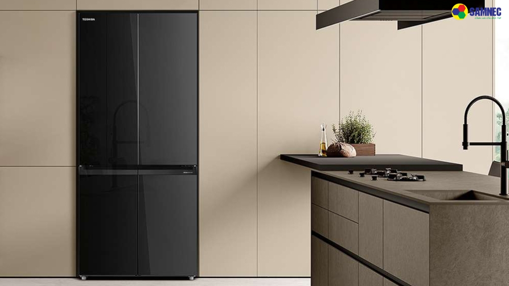 Đảm bảo cửa tủ lạnh Toshiba luôn được đóng kín