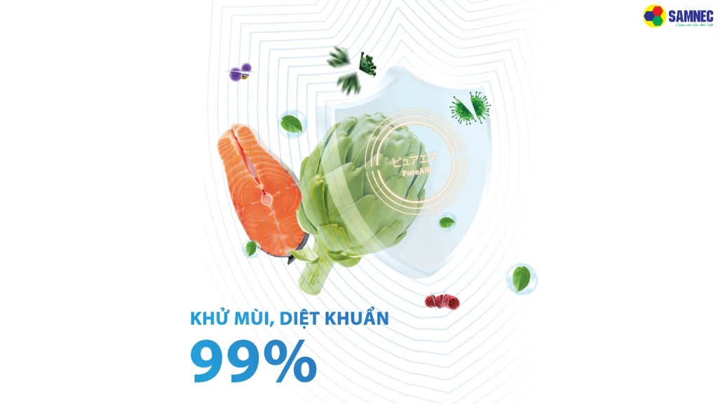 Công nghệ PureAir khử mùi