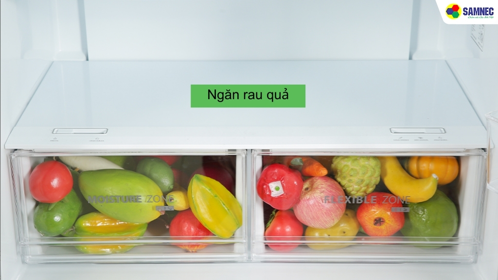 Lắp đặt khay rau quả