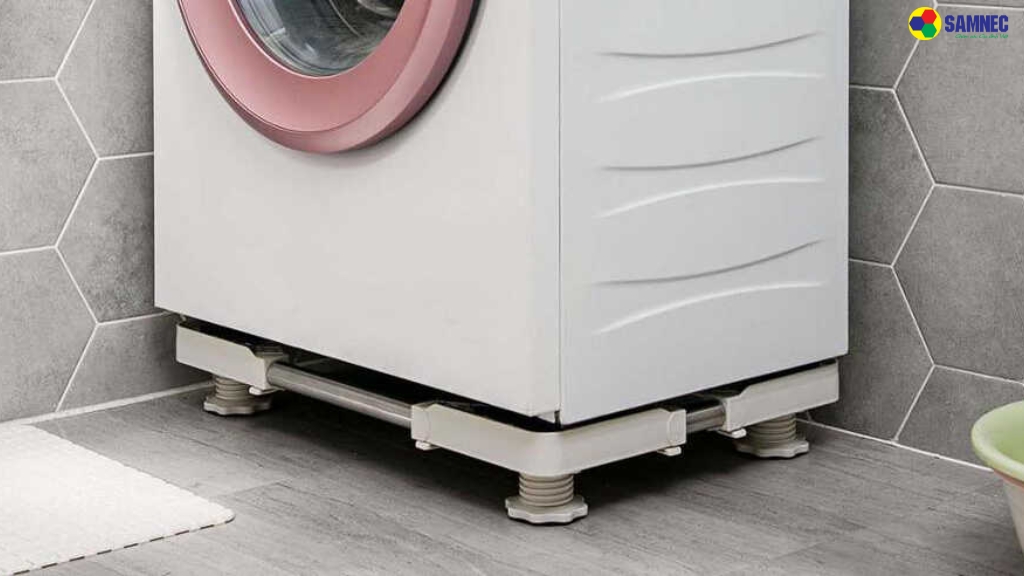 Do máy giặt kê ở vị trí không cân bằng