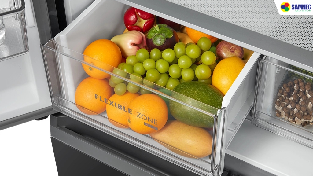 Cách sử dụng ngăn linh hoạt Flexible Zone hiệu quả