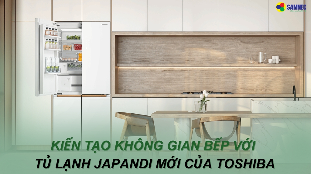 Bộ sưu tập JAPANDi kiến tạo không gian bếp nhà bạn