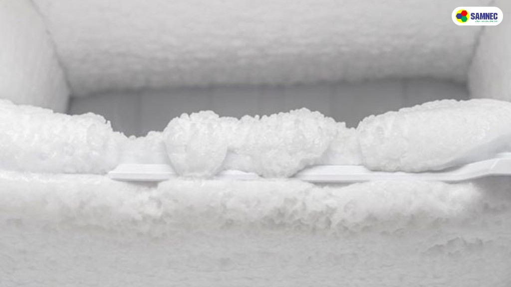 Tác hại khi tủ lạnh Toshiba gặp tình trạng đóng tuyết