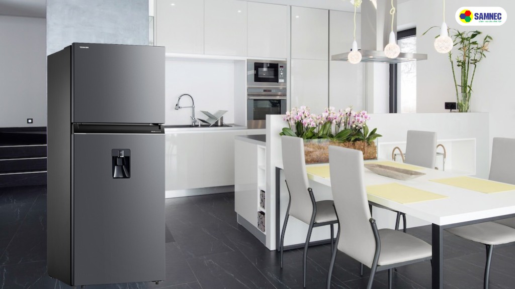 đặt tủ lạnh Toshiba cách tường khoảng 10 - 20cm