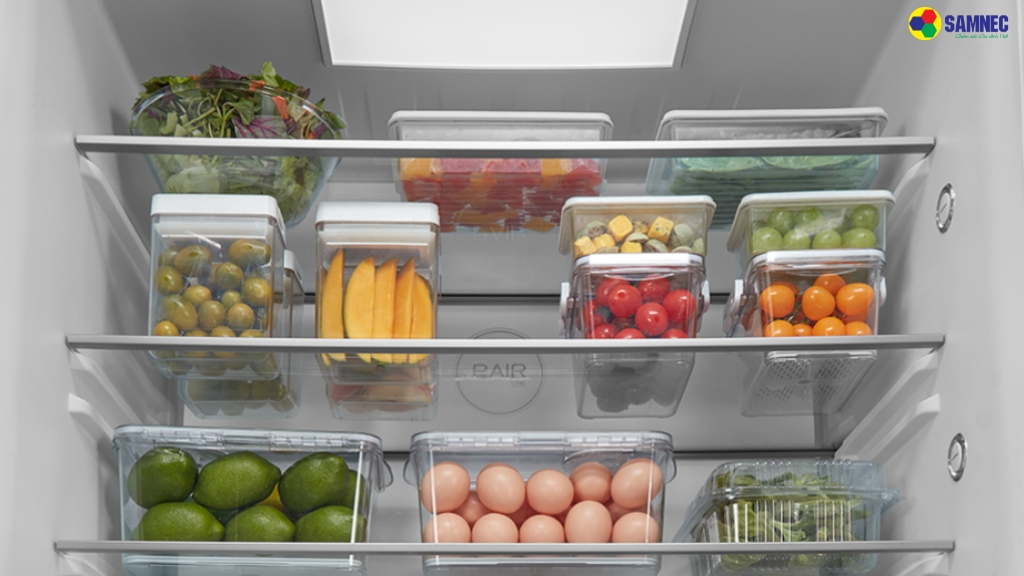 Bảo quản quá nhiều thực phẩm trong ngăn mát