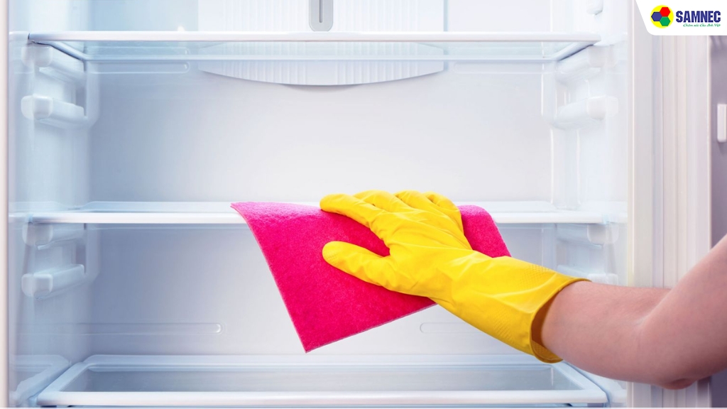 Lau khô lại tủ lạnh