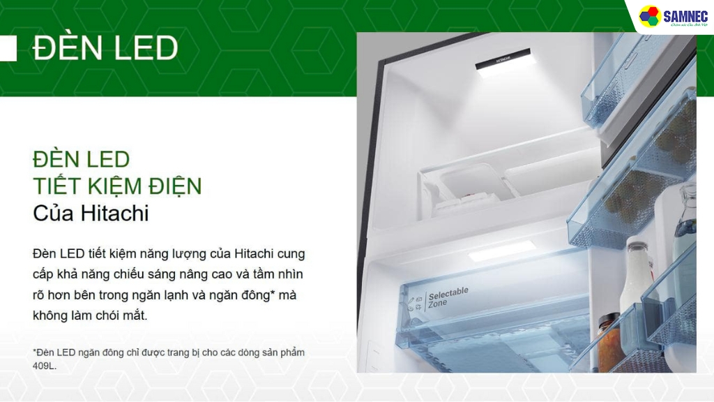 Công nghệ đèn LED dễ dàng quan sát, tiết kiệm điện