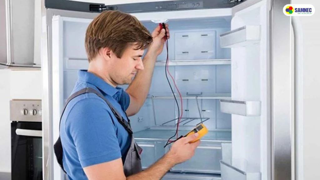 kiểm tra sensor tủ lạnh panasonic