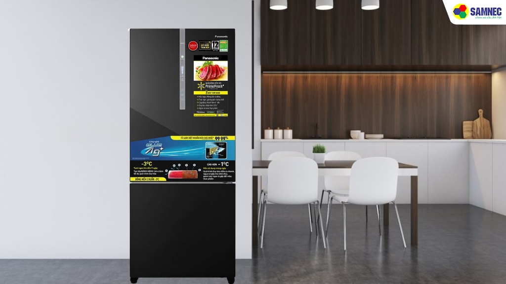 Thiết kế tủ lạnh Panasonic NR-BX421WGKV tiện lợi