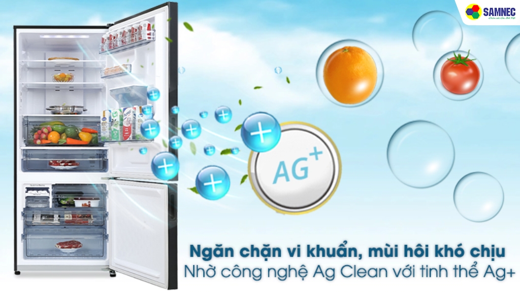 Công nghệ Ag Clean khử mùi kháng khuẩn