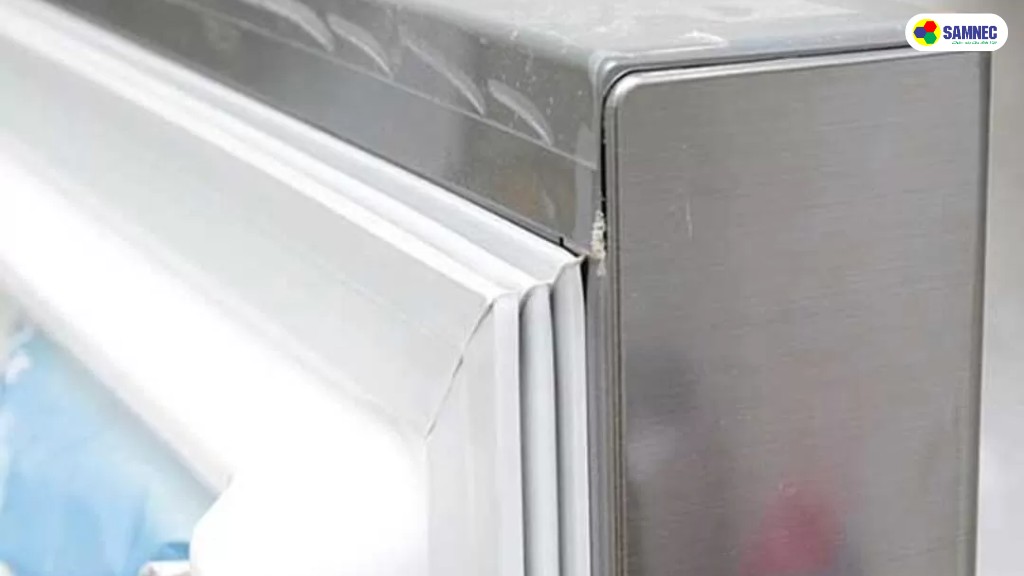 Gioăng cao su bị rách, hở, móp méo