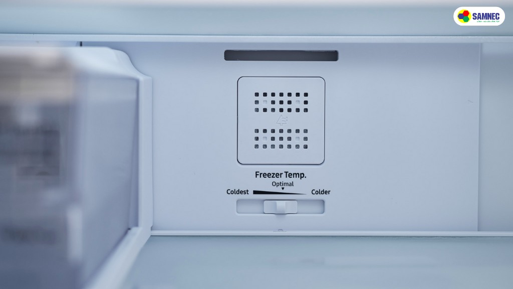 Cách điều chỉnh nhiệt độ tủ lạnh Samsung có cần gạt/núm vặn
