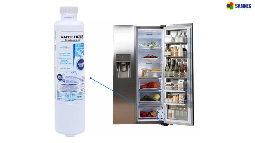 Khi nào cần thay bộ lọc nước trên tủ lạnh Samsung