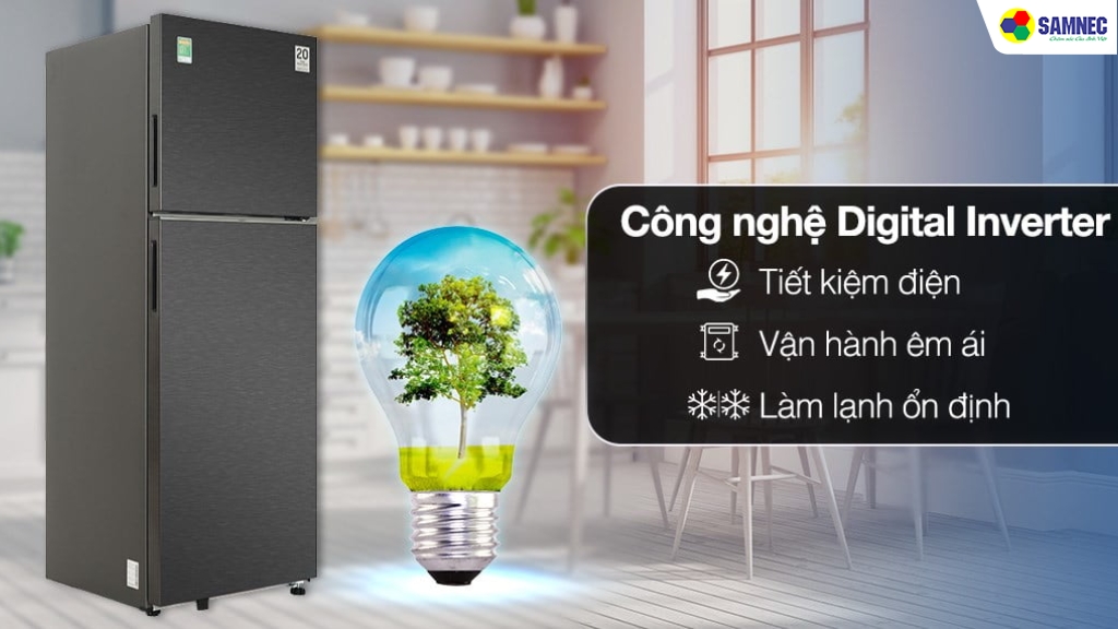 Công nghệ Digital Inverter trên tủ lạnh Samsung có gì tốt?