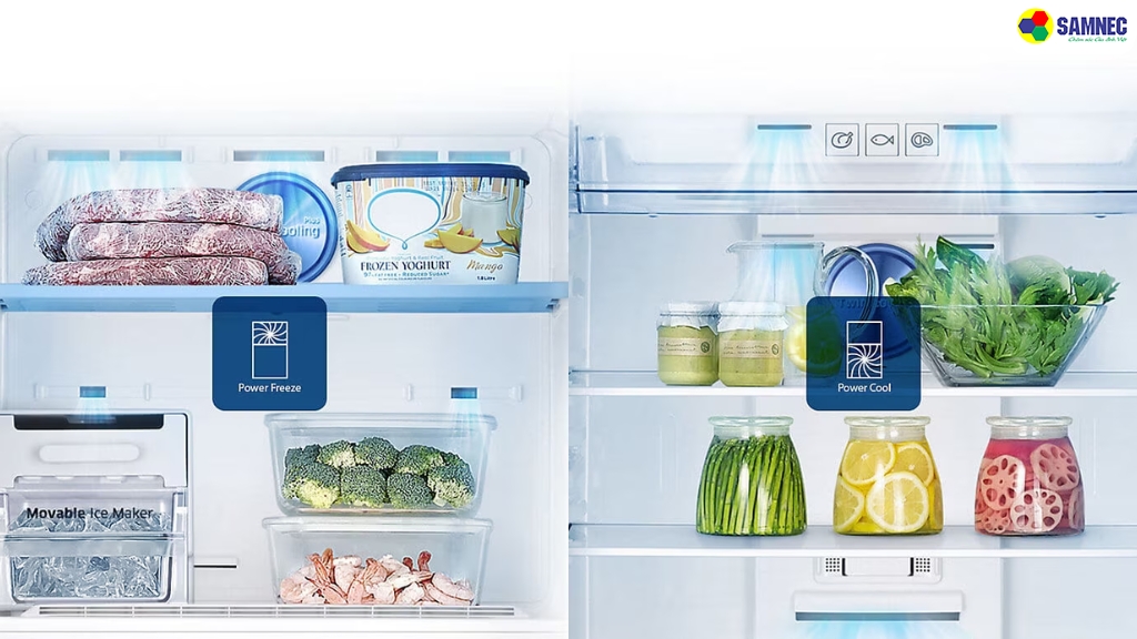 Làm lạnh và làm đông nhanh chóng