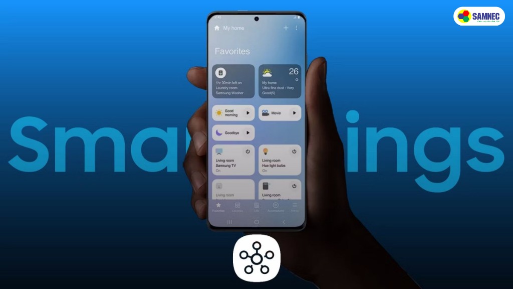 Cách kết nối điện thoại với tủ lạnh Samsung