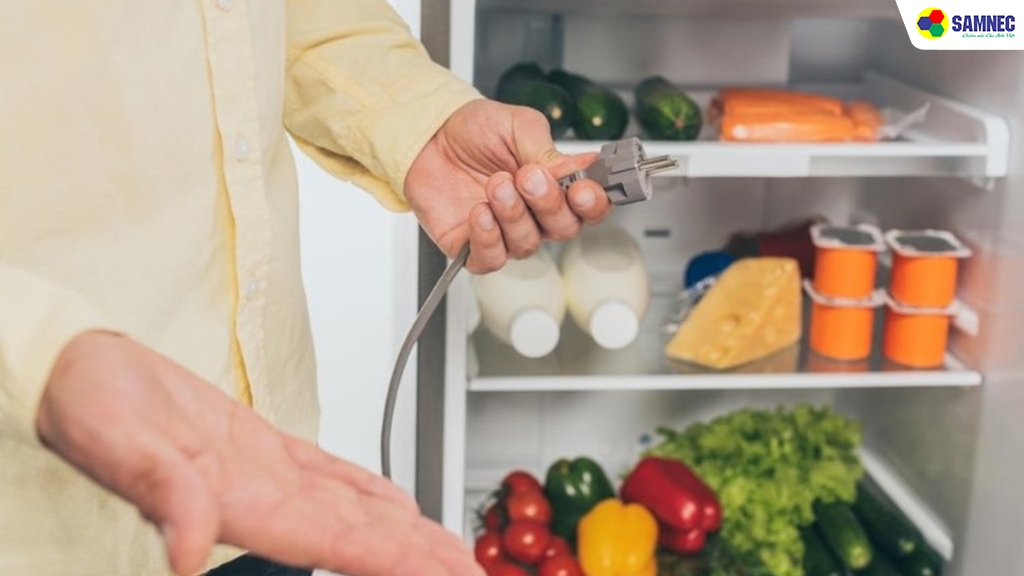 Khởi động lại tủ lạnh