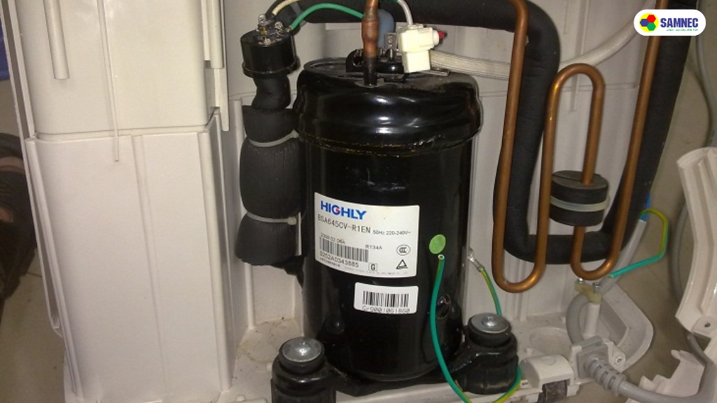 Máy nén tủ lạnh bị kêu, có tiếng ồn